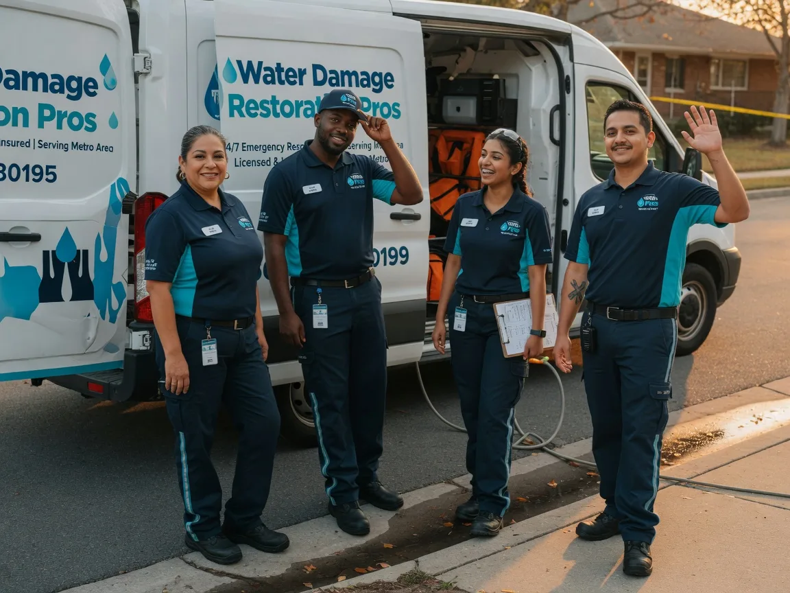 Water Damage Restoration company in Pleasantville, IA